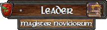 Magister Noviciorum Magister Noviciorum